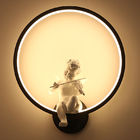 Round Angel Aluminum Decorative Interior Living Room Dining Room angel wall lamp (WH-VR-18）