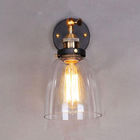 Vintage Wall Lamps Iron+Glass Wall Lights American Country  glass wall lamp （WH-VR-110)