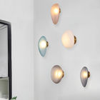 Bedroom Living Room Designer Lamp Modern Glass Pebble Wall Light（WH-OR-77）