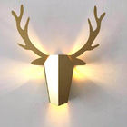 Creative wall lamp LED wall lamp Nordic wrought iron antler deer wall lamp（WH-OR-105)