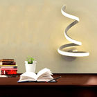 Bedside Room Bedroom Creative Wall Mount Wall Lamp Decor Arts LED Spiral Light(WH-OR-107)