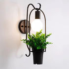 Nordic Wall Lamp Industrial Vintage Iron Metal Plant Wall Lamp(WH-OR-177)