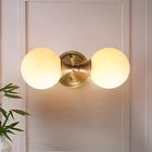 Nordic Glass Bubble Lamp Bedside Astoria 2 Light Wall Sconce (WH-OR-186)
