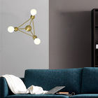 Personality Bedroom sitting room corridor Lina 03-Light Diamond Wall Sconce(WH-OR-210)