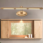 European Led Mirror Lamp Golden Bathroom Cosmetic Wall Light Stainless Steel Vanity Cabinet Lighting(WH-MR-04)