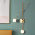 Nordic wall lamp post modern swing arm lamp lamp glass Ball Exclusive Tempo Wall Sconce(WH-OR-220)