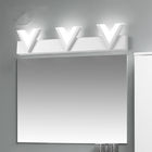 Modern acrylic warm white /Nature White light wall light bathroom metal LED makeup mirror wall lamp(WH-MR-61）