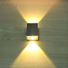 2W led wall lamp square spot light aluminm AC110v-260v up down home decoration light(WH-RC-09)