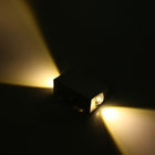 2W led wall lamp square spot light aluminm AC110v-260v up down home decoration light(WH-RC-09)