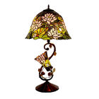 Art Decor Office Desk Stained Glass Large Vintage Tiffany Table Lamp(WH-TTB-01)
