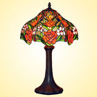 Art Deco Decorative Elephant Stained Glass Edison Bedside Tiffany lamp(WH-TTB-03)