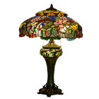 Art Deco Stained Glass Dragonfly Restaurent Design Large Luxury tiffany style lamp(WH-TTB-04)