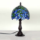 Stained Glass Red Rose Flower Wedding Marriage Living room Bedroom Tiffany light(WH-TTB-12)