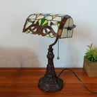 Tiffany Table Lamp American Retro Bank Light E27 Green table lamp(WH-TTB-20)