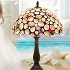 20cm Tiffany Table Lamp Shell Handmade Decorative Table Lamp(WH-TTB-24)