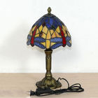 20CM Tiffany Table Lamp E27 Dragonfly Style Resin Base Lamp Creative Fashion Retro Table Lamp(WH-TTB-28)