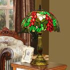 Tiffany Table Lamp 30cm Grape Lampshape E27 Bedroom Bedside Lamp(WH-TTB-41)