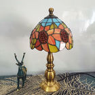 Tiffany Table Lamp 20cm Sun Flower Lamp Shape E27 Bedroom Bedside Lamp(WH-TTB-52)
