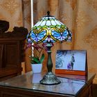 Tiffany Table Lamp Glass Lampshape E27 Bedroom Tiffany lampshades for table lamps(WH-TTB-67)