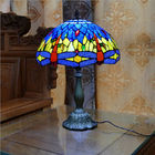 Tiffany Table Lamp E27 Dragonfly Style Bedroom Bedside mosaic lamp(WH-TTB-69)
