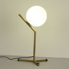 Modern Table Light 5W LED lamp creative White glass lampshade IC T1 High Table Lamp(WH-MTB-148)