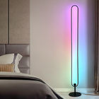 Modern Creative LED Floor Lamp RGB Colorful Marquee Standing Lights minimal lamp(WH-MFL-03)