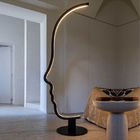 Postmodern Floor Lamp Human Face LED Floor Lamp Hotel Livingroom Bedroom scandinavian floor lamp(WH-MFL-102)