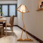 Nordic Wood Fabric Stand Light For Living Room Bedroom Study Art Deco Living room floor lamp(WH-WFL-07)