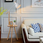 Nordic floor Lamp light switch modern white standing light Living room floor lamp(WH-WFL-12)