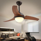 64 Inch luxury Nordic Ceiling Fans American retro ceiling fan creative 5 Blades wooden Ceiling Fan Light(WH-CLL-01)