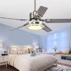 Ceiling Fan light with remote control Brushed Nickel Fans 42 48 52 inch 110v 220v white ceiling fan Light(WH-CLL-10)