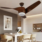 Wood led Ceiling Fan With Lights Remote Control Inverter air 220 V Bedroom wooden Fans Lamp（WH-CLL-11)