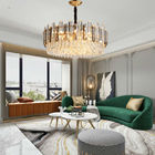 Modern Luxury Living Room Round K9 Led Pendant Lamp Led ceiling light chandelier(WH-MI-310)