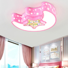 Led Chandelier For Kids Baby Boy Room Lighting Eye Protection moon ceiling light（WH-MA-177)