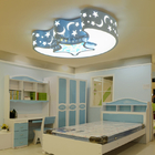 Led Chandelier For Kids Baby Boy Room Lighting Eye Protection moon ceiling light（WH-MA-177)