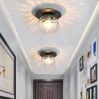 Glass Ball Ceiling light modern Staircase Balcony Corridor porch Bedside Hallway Ceiling lamp(WH-MA-165)