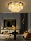 Crystal Lamp Round Living Room Lighting Atmosphere Room modern led ceiling lights gold(WH-CA-87)