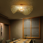 Tatami Style Rattan Ceiling Lights Shade Restaurant Ceiling Lamp(WH-WA-39)