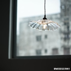 Vintage LED Pendant Lights Lotus Glass Hanging Lamps Home lotus lamp（WH-GP-106)