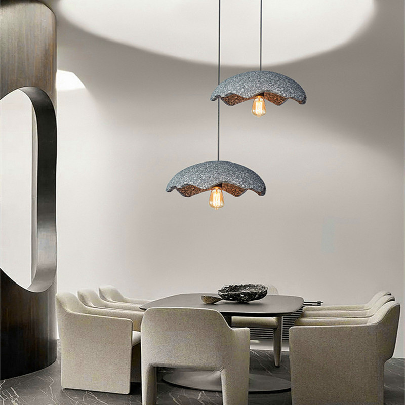 Nordic Restaurant Wabi Sabi LED Chandeliers Designer Home Decoration Pendant Lights（WH-VP-177)