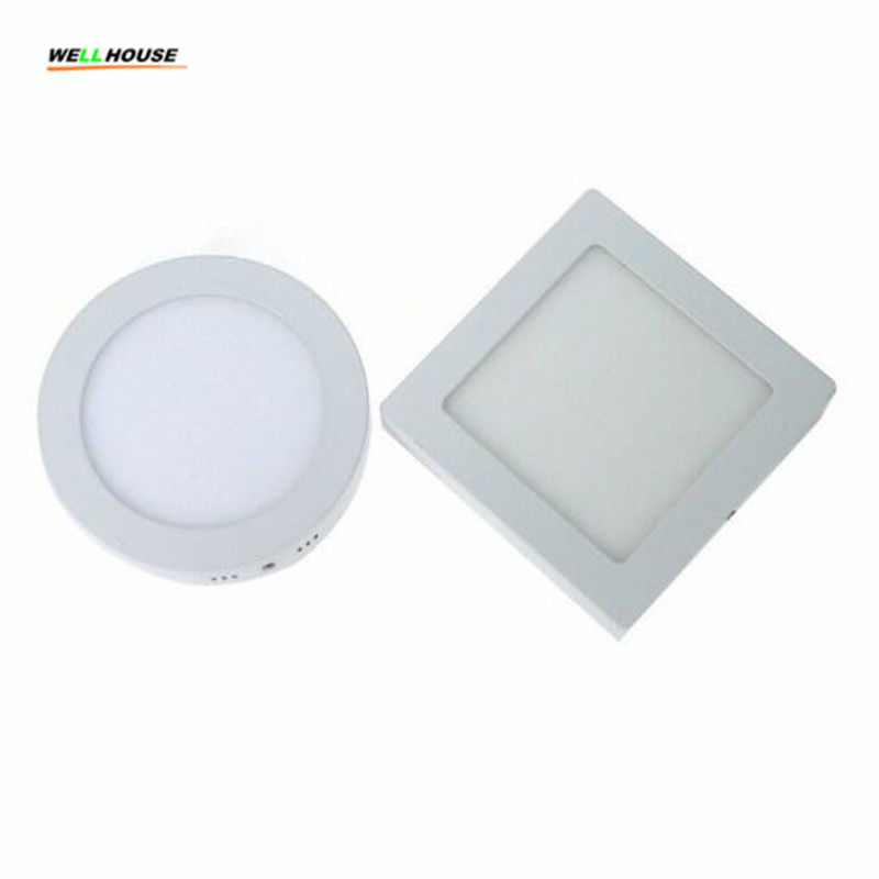 Surface Mounted Led Panel Light 6w 12w 18w Round Square Ceiling Surface Mounted Led Panel Light 6w 12w 18w Round Square Ceiling Lights Free Shipping Downlight Ac85 265v