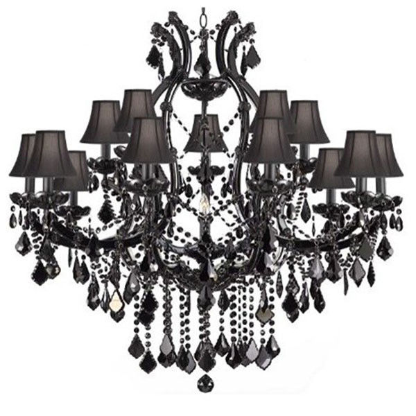 Contemporary black chandelier lighting (WH-CY-95)
