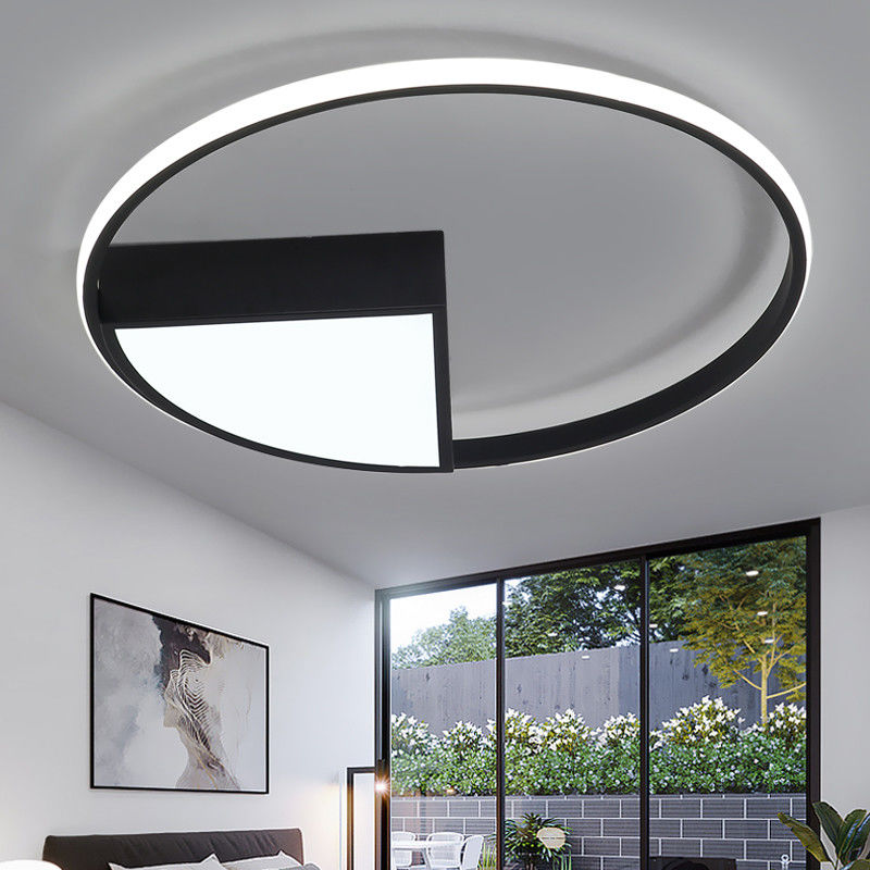 Diameter 40 50 60 cm Ceiling Lights White or black frame for home lighting living room (WH-MA-78)