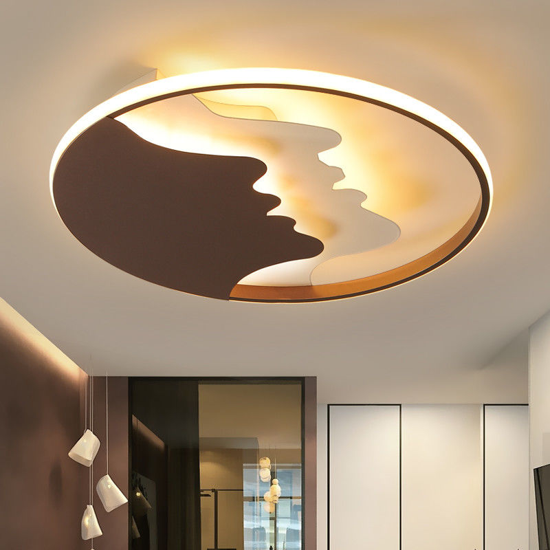 Trendy Acrylic ceiling lights Round Shape Ceiling lamp For Indoor home decoration (WH-MA-85)