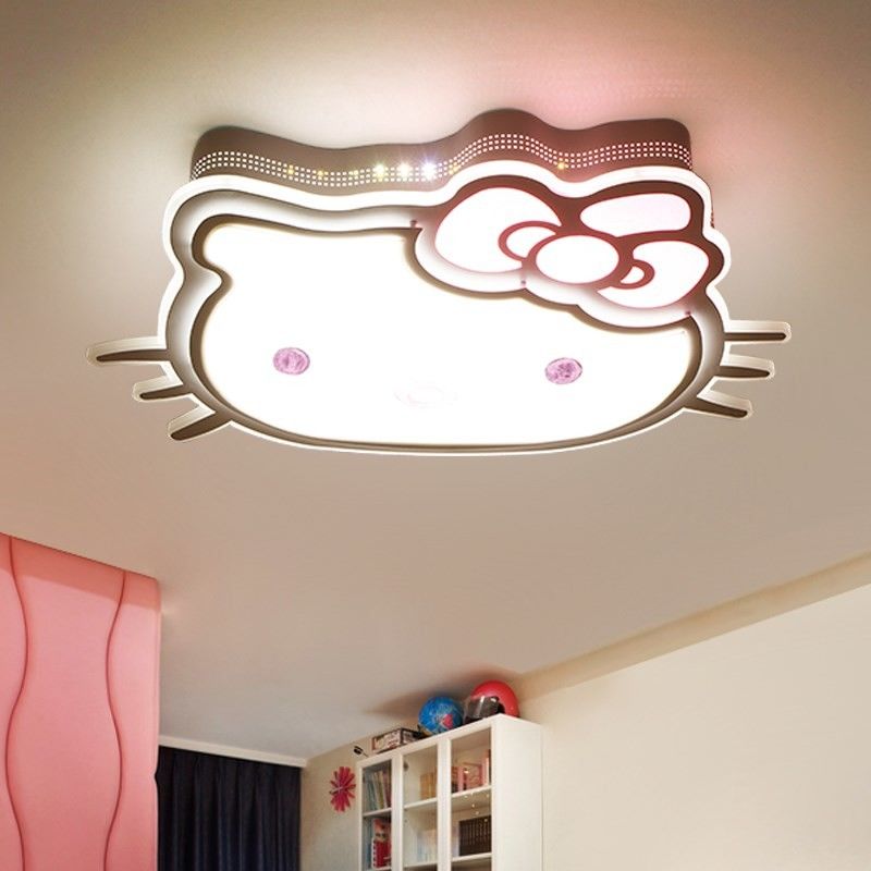 Hello Kitty Girl Ceiling Lamp For Indoor home Kids room Bedroom Lighting (WH-MA-128)