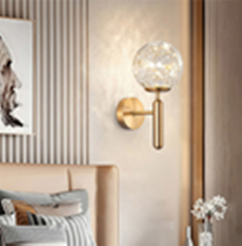Modern Decorative Full Star Wall Lamp Black Gold for Children Bedroom Living Room wall mounted led light(WH-OR-116）