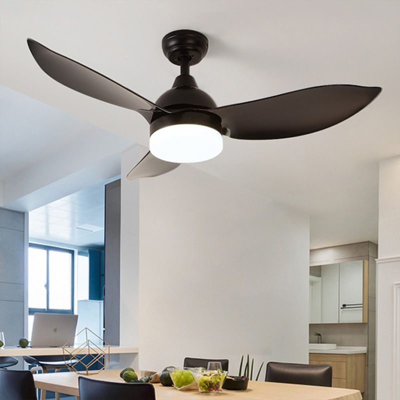 42 Inch Ceiling Fans 3 Blades wooden three colors remote control reative wood fan light(WH-CLL-14)