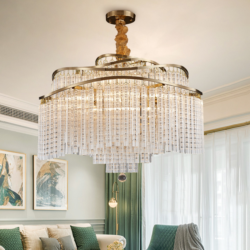 Round glass chandelier for living room dining room lounge chandelier(WH-CY-231)