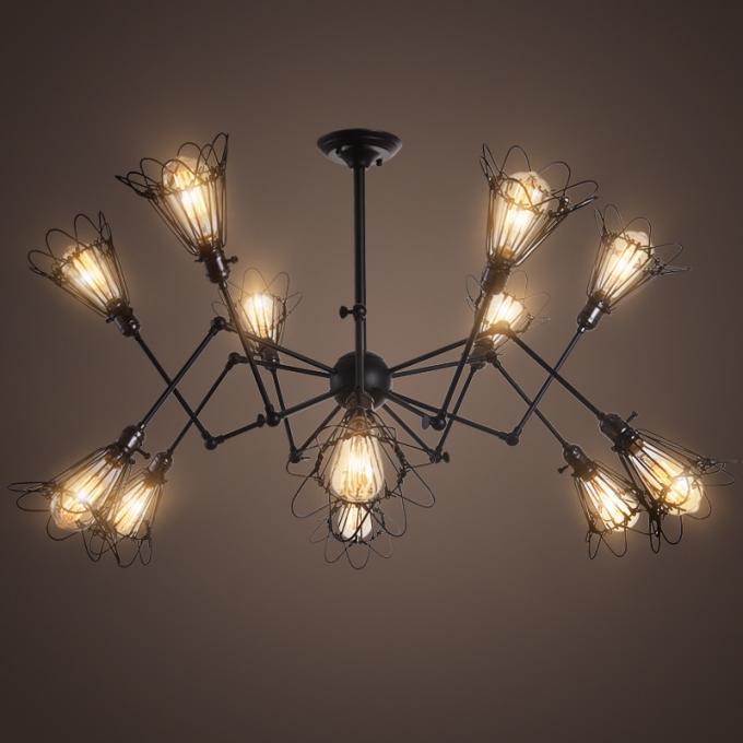 Loft retractable pendant lights For Coffee Shop Bedroom Kitchen