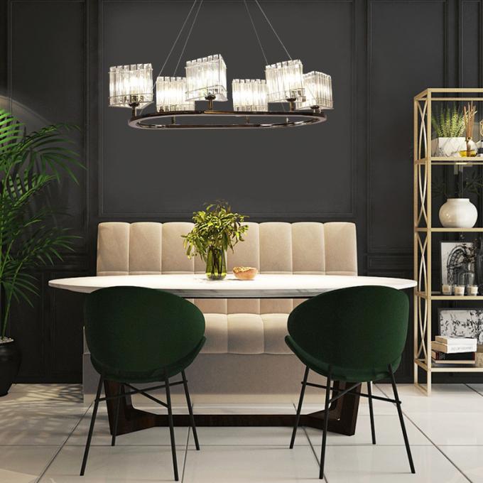 Crystal Drop down Hanging light fixtures For Dining room Kitchen restaurant Decor (WHAP90)